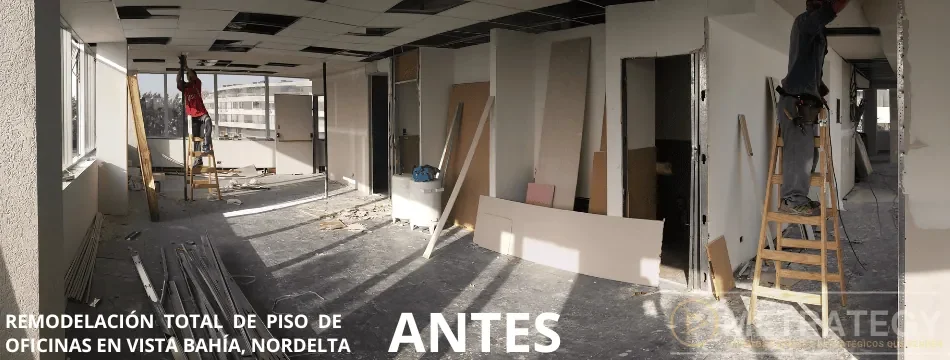 diseño oficina comercial reforma arquitectura metrategy